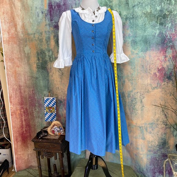 📌Authentic traditional high-quality Bavarian Dirndl with Blouse & Apron - Picture 7 of 14